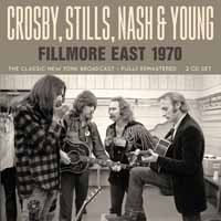 Cover for Crosby Stills Nash &amp; Young · Fillmore East 1970 (CD) (2019)