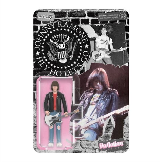 Johnny Ramone Re-Action Figure - Johnny Ramone - Fanituote - SUPER 7 - 0840049834361 - keskiviikko 30. elokuuta 2023