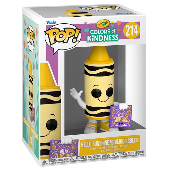 Crayola - Yellow Crayon (Kindness) - Funko Pop! Ad Icon: - Marchandise - Funko - 0889698725361 - 9 janvier 2024