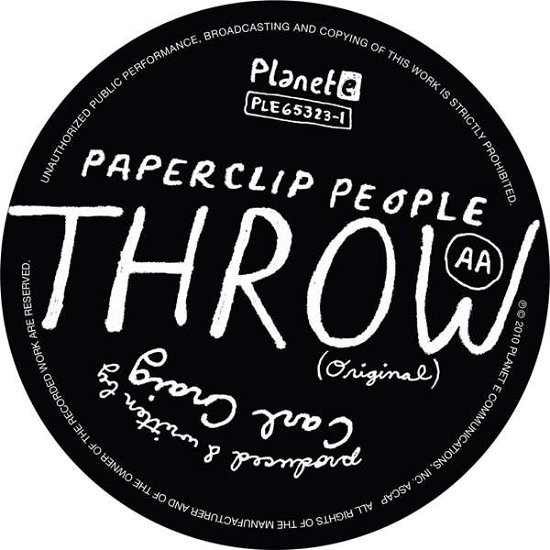 Cover for Lcd Soundsystem / Paperclip People · Throw (12&quot;) (2022)