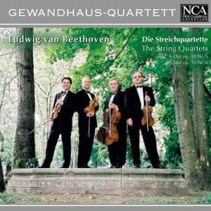 Cover for Gewandhaus Quartett · Beethoven: String Quartet Op.18 Nr.5, Op.18 Nr.6 (CD) (2012)
