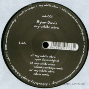 Cover for Ryan Davis · My White Zebra (12&quot;) [EP edition] (2010)