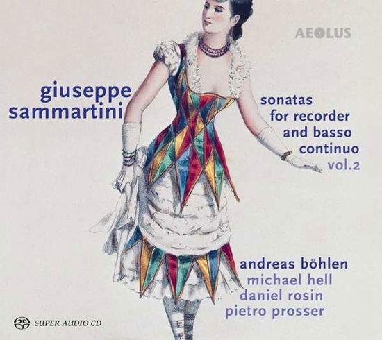 Sammartini: Sonatas for Recorder and Basso Continuo 2 - Andreas Bohlen - Musik - AEOLUS - 4026798103361 - 4. februar 2022