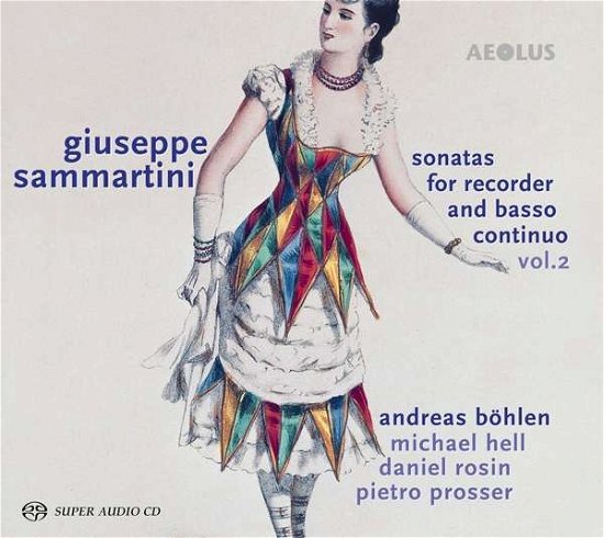 Cover for Andreas Bohlen · Sammartini: Sonatas for Recorder and Basso Continuo 2 (CD) (2022)