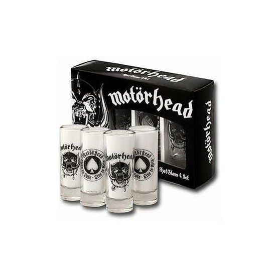 Cover for Motörhead · Motörhead Schnapsgläser 4er-Pack (Leksaker) [Silver edition] (2023)