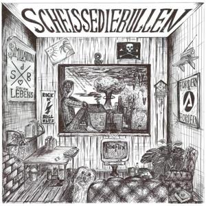 Cover for Scheissediebullen · Simulation Eines Guten Lebens (LP) (2023)