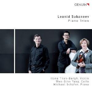 Cover for Sabaneev / Then-bergh / Yang / Schaefer · Piano Trios (CD) (2012)