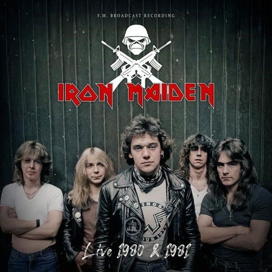 Cover for Iron Maiden · Live 1980 &amp; 1981 Radio Broadcast - Green (LP) (2024)