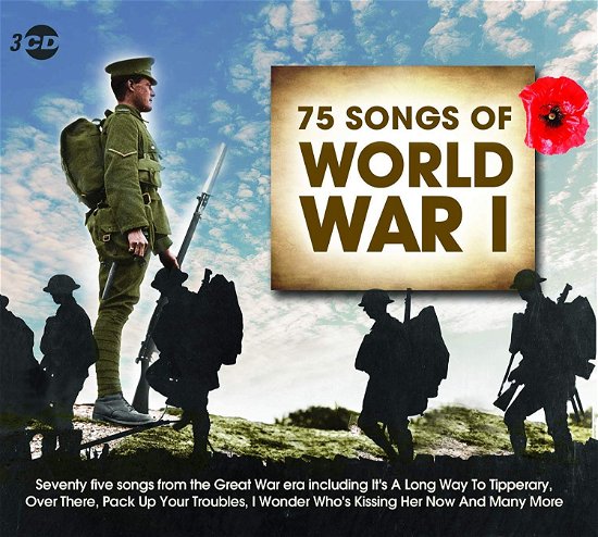 Cover for Various Artists · 75 Songs of World War I (CD) (2018)