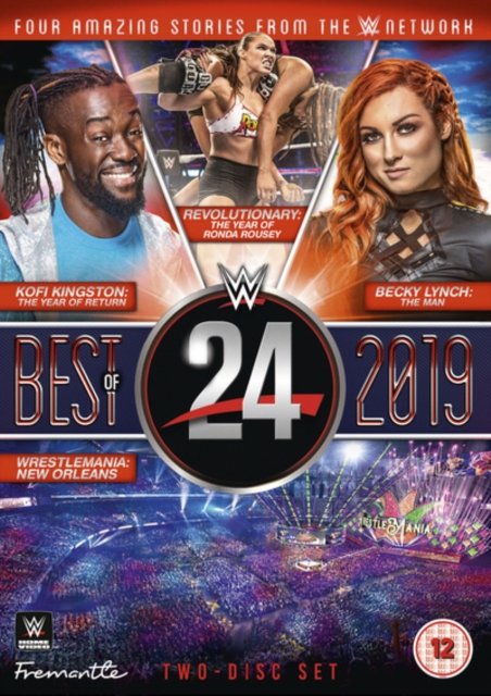 Cover for Wwe Wwe 24  the Best of 2019 · WWE - WWE 24 - The Best Of 2019 (DVD) (2019)