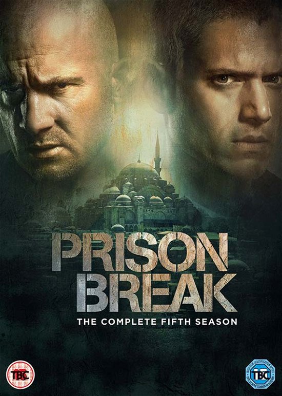 Cover for Prison Break Season 5 (DVD) (2017)