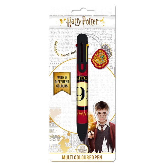 Harry Potter: Hogwarts 9 3/4 Multi Colour Pen (Penna Multicolore) - P.Derive - Merchandise -  - 5051265732361 - 11. november 2022