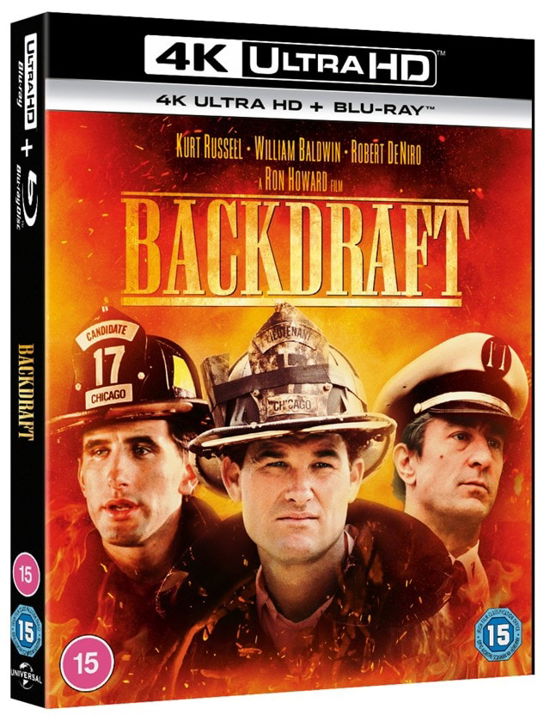 Cover for Backdraft (Region Free - NO RETURNS) (4K Ultra HD) (2021)