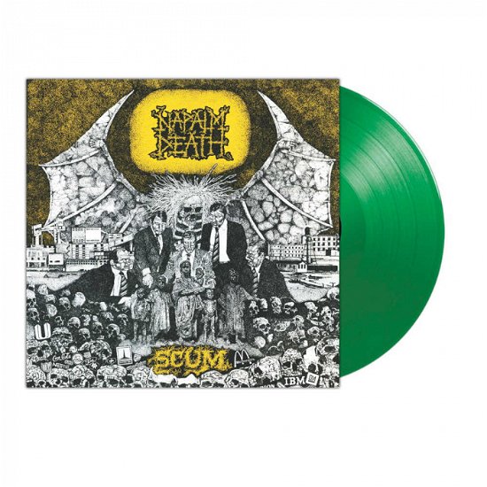 Cover for Napalm Death · Scum (Ltd. Green Vinyl LP) (LP) [GREEN COLORED edition] (2023)