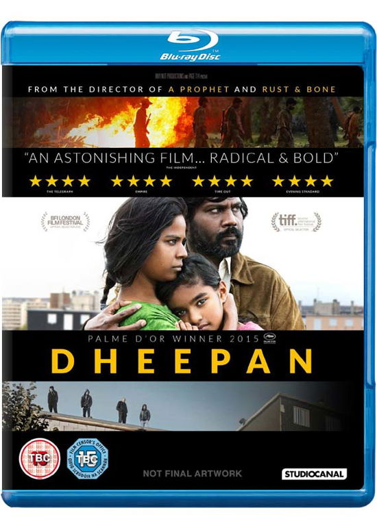 Dheepan - Fox - Filmes - Studio Canal (Optimum) - 5055201831361 - 8 de agosto de 2016