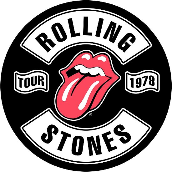 The Rolling Stones Back Patch: Tour 1978 - The Rolling Stones - Fanituote - PHM - 5055339794361 - maanantai 19. elokuuta 2019