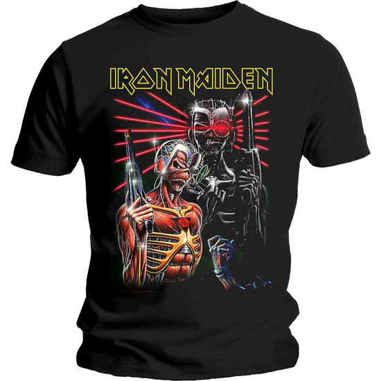 Iron Maiden Unisex T-Shirt: Terminate - Iron Maiden - Marchandise - PHM - 5056170639361 - 26 novembre 2018