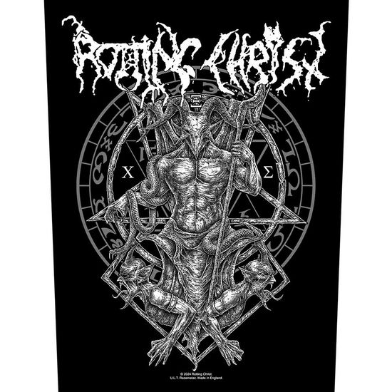 Cover for Rotting Christ · Rotting Christ Back Patch: Hellenic Black Metal (MERCH)