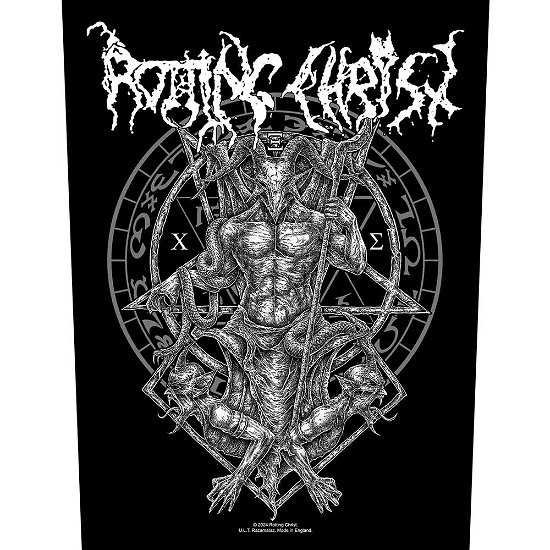 Cover for Rotting Christ · Rotting Christ Back Patch: Hellenic Black Metal (MERCH)