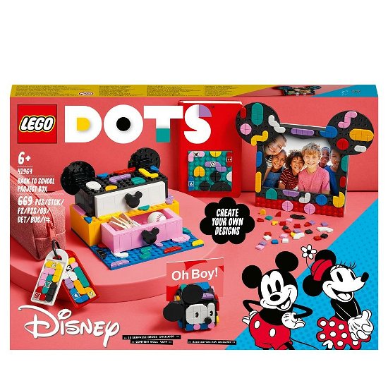 Lego Dots 41964 Mickey & Minnie Mouse: Terug Naar School - Lego - Fanituote -  - 5702017156361 - 