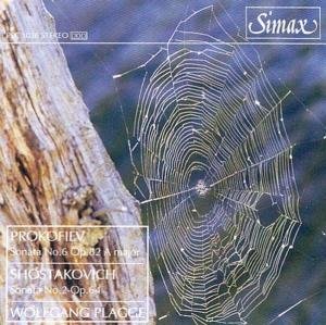 Piano Sonata No 6 / Piano Sonata No 2 - Prokofiev / Shostakovich / Plagge - Music - SIMAX - 7025560010361 - January 13, 1992