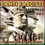 Cover for Compilation · Canti Fascisti Faccetta Nera Vol.1 (CD) (2015)