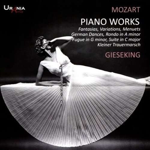 Cover for Mozart / Gieseking · Pia Works (CD) (2017)