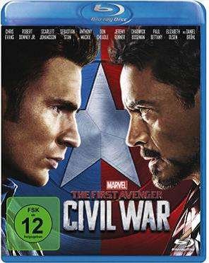 Cover for The First Avenger: Civil War (Blu-ray) (2016)