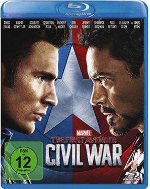 Cover for The First Avenger: Civil War (Blu-Ray) (2016)