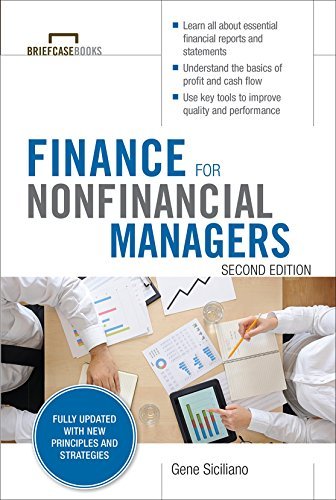 Cover for Gene Siciliano · Finance for Nonfinancial Managers, Second Edition (Briefcase Books Series) (Taschenbuch) (2014)