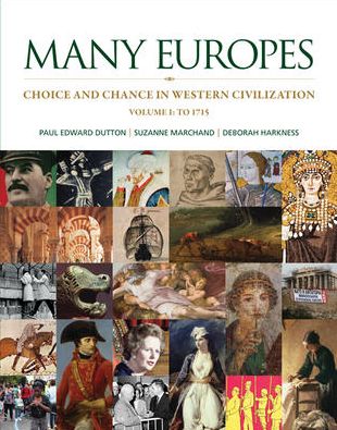 Cover for Paul Edward Dutton · Many Europes, Volume 1 with Connect Plus Access Code: Choice and Chance in Western Civilization (Paperback Book) (2013)