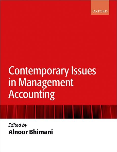 Cover for Bhimani · Contemporary Issues in Management Accounting (Pocketbok) (2006)