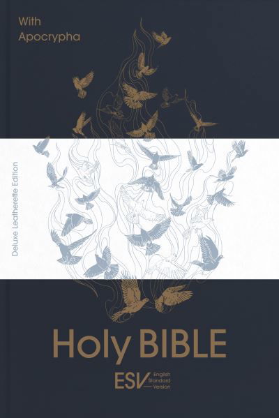 Cover for SPCK ESV Bibles · ESV Holy Bible with Apocrypha, Anglicized Deluxe Leatherette Edition: English Standard Version (Gebundenes Buch) [Esv-ce  English Standard Version- - Catholic edition] (2021)