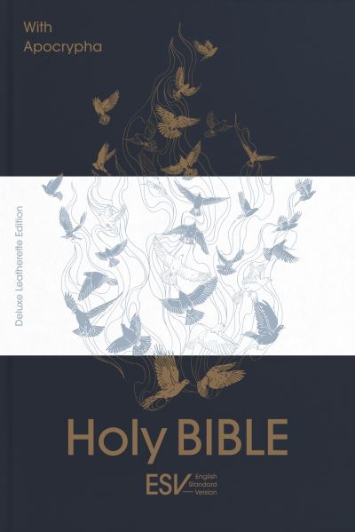 Cover for SPCK ESV Bibles · ESV Holy Bible with Apocrypha, Anglicized Deluxe Leatherette Edition: English Standard Version (Hardcover bog) [Esv-ce  English Standard Version- - Catholic edition] (2021)