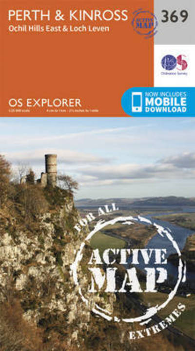 Cover for Ordnance Survey · Perth and Kinross - OS Explorer Active Map (Map) [September 2015 edition] (2015)