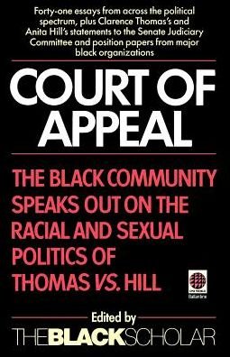 Cover for Black Scholar Magazine · Court of Appeals: Black Communi (Pocketbok) (1992)