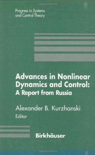 Cover for Alexander B. Kurzhanski · Advances in Nonlinear Dynamics and Control (Progress in Systems and Control Theory) (Hardcover bog) (1994)