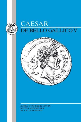 Cover for Julius Caesar · Caesar: Gallic War V - Latin Texts (Paperback Book) (1991)