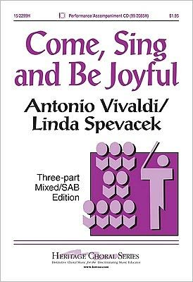 Cover for Antonio Vivaldi · Come, Sing and Be Joyful : Paratum Cor Ejus from &quot;beatus Vir&quot; (Paperback Book) (2007)