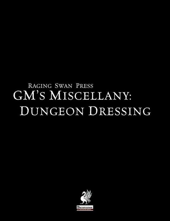 Cover for Creighton Broadhurst · Raging Swan's GM's Miscellany: Dungeon Dressing (Paperback Book) (2014)