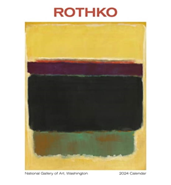 Rothko 2024 Mini Wall Calendar - Mark Rothko - Kirjat - Pomegranate - 9781087507361 - lauantai 15. heinäkuuta 2023