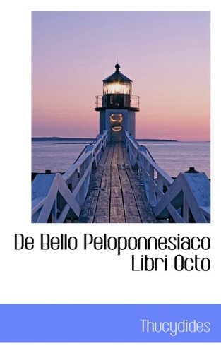 Cover for Thucydides · De Bello Peloponnesiaco Libri Octo (Gebundenes Buch) [Ancient Greek edition] (2009)