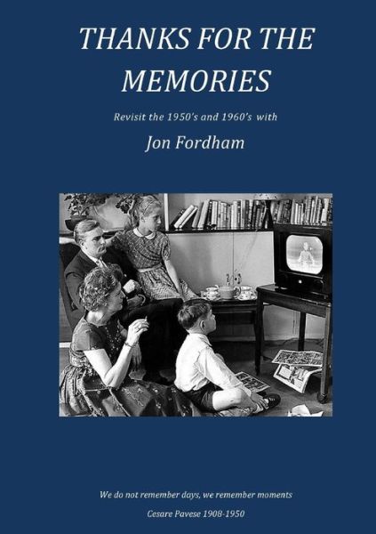 Cover for Jon Fordham · Thanks for the Memories (Paperback Book) (2014)