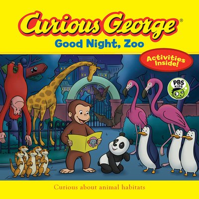 Cover for H. A. Rey · Curious George Good Night, Zoo (CGTV 8 X 8) - Curious George (Taschenbuch) (2019)