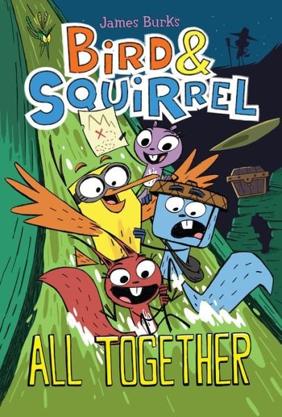 Cover for James Burks · Bird &amp; Squirrel All Together: A Graphic Novel (Bird &amp; Squirrel #7) (Hardcover Book) (2022)
