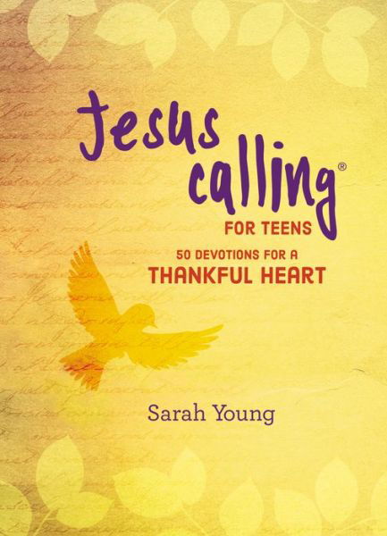 Cover for Sarah Young · Jesus Calling: 50 Devotions for a Thankful Heart - Jesus Calling® (Hardcover bog) (2019)