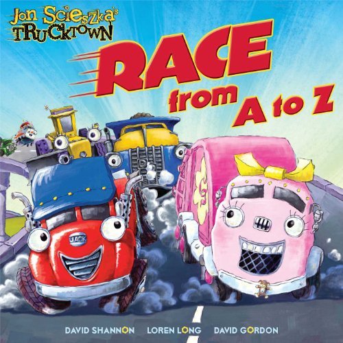 Cover for Jon Scieszka · Race from a to Z (Jon Scieszka's Trucktown) (Hardcover Book) (2014)