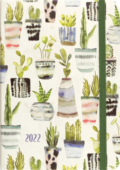 Cover for Peter Pauper Press Inc · 2022 Watercolor Succulents Weekly Planner (16-Month Engagement Calendar) (Kalender) (2020)
