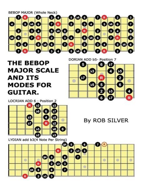 Cover for Rob Silver · The Bebop Major Scale and Its Modes for Guitar (Paperback Book) (2014)