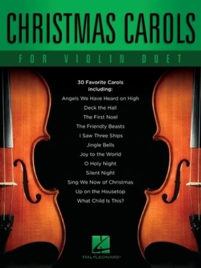 Cover for Hal Leonard Corp · Christmas Carols for Violin Duet (Book) (2020)